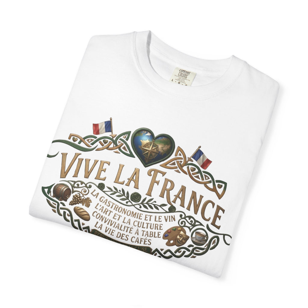 Vive La France T-Shirt — Vintage French Travel Graphic Tee
