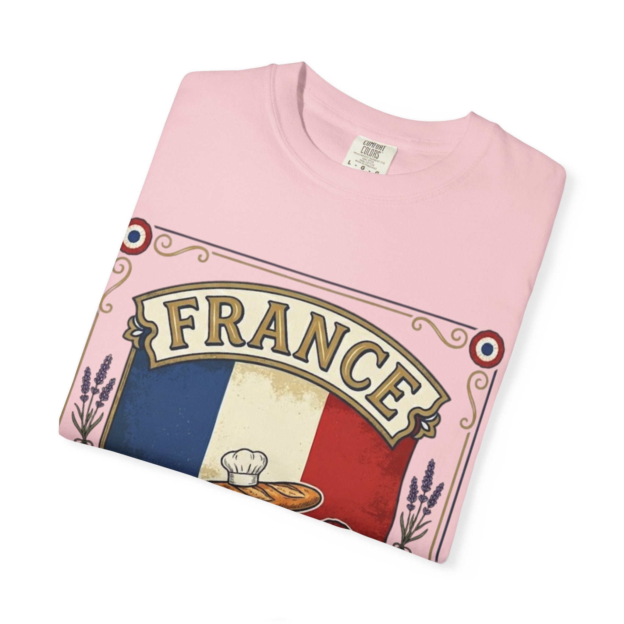 France Vintage Travel T-Shirt — Chic Culture Cuisine Design