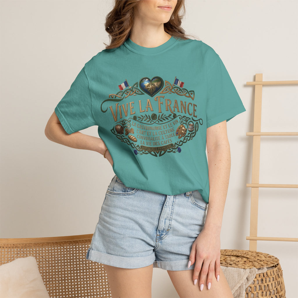 Vive La France T-Shirt — Vintage French Travel Graphic Tee