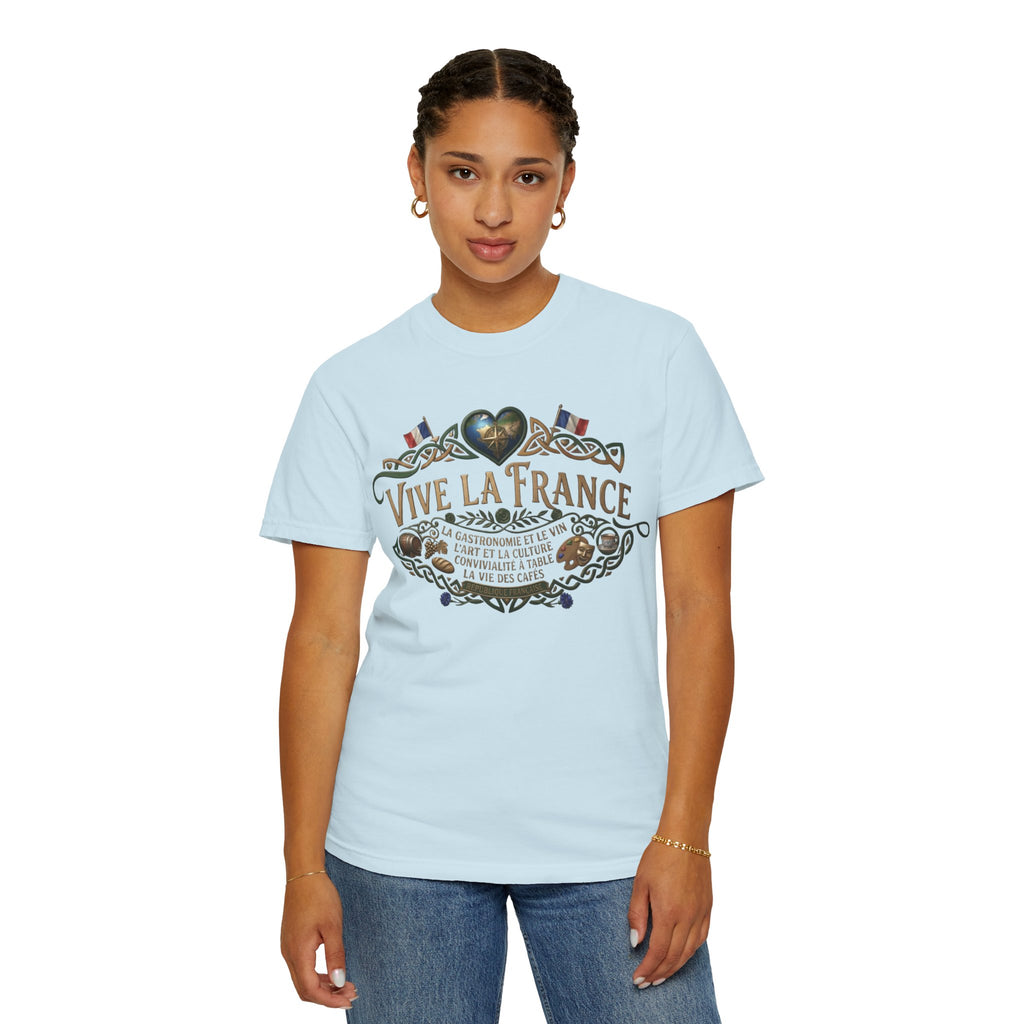 Vive La France T-Shirt — Vintage French Travel Graphic Tee