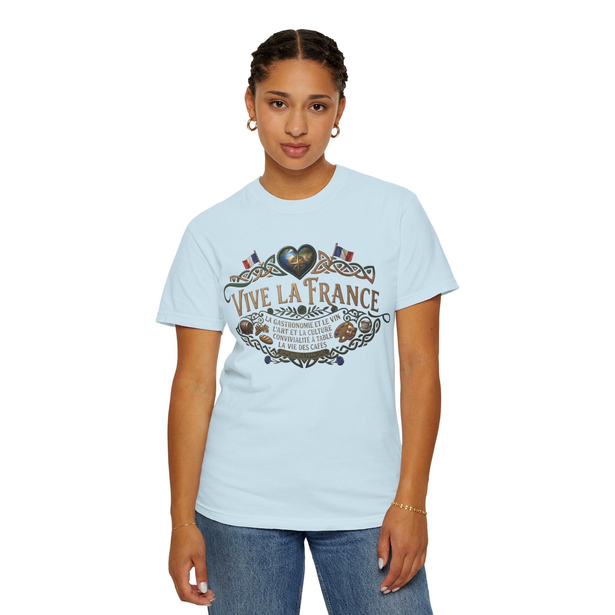 Vive La France T-Shirt — Vintage French Travel Graphic Tee