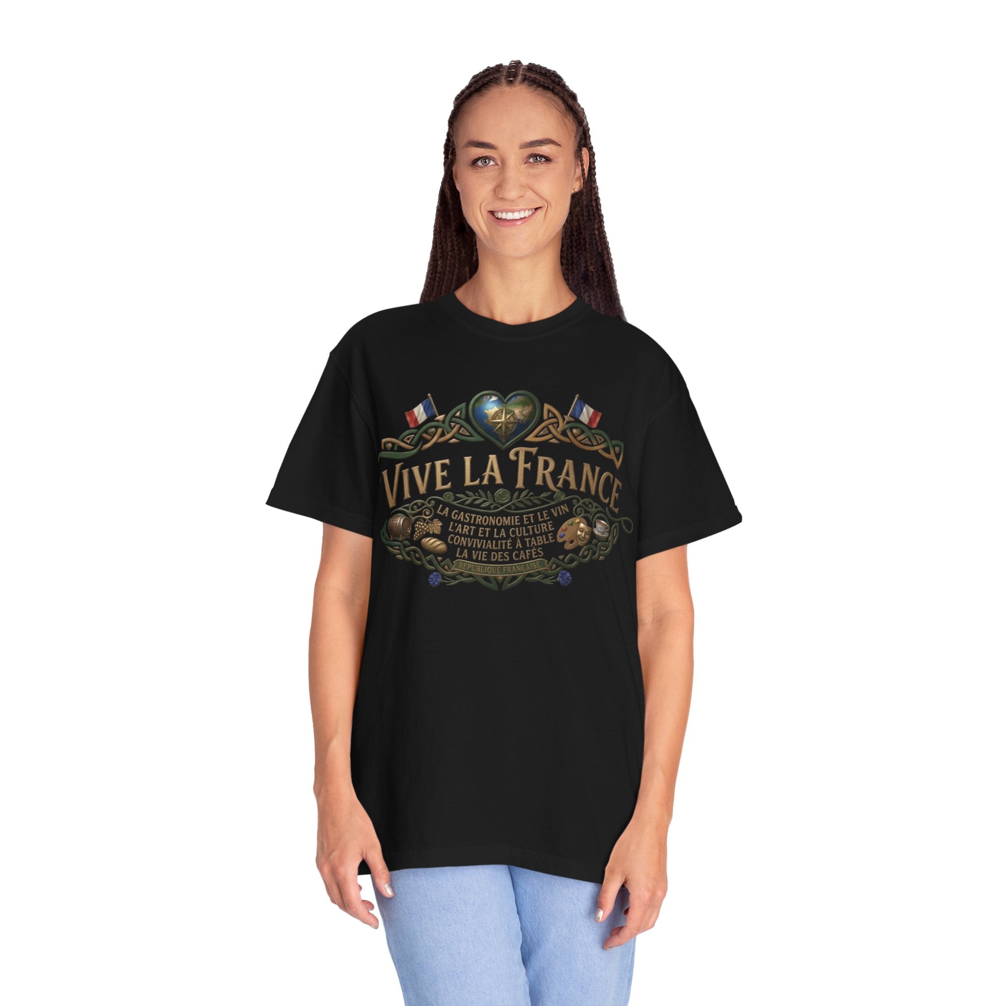 Vive La France T-Shirt — Vintage French Travel Graphic Tee