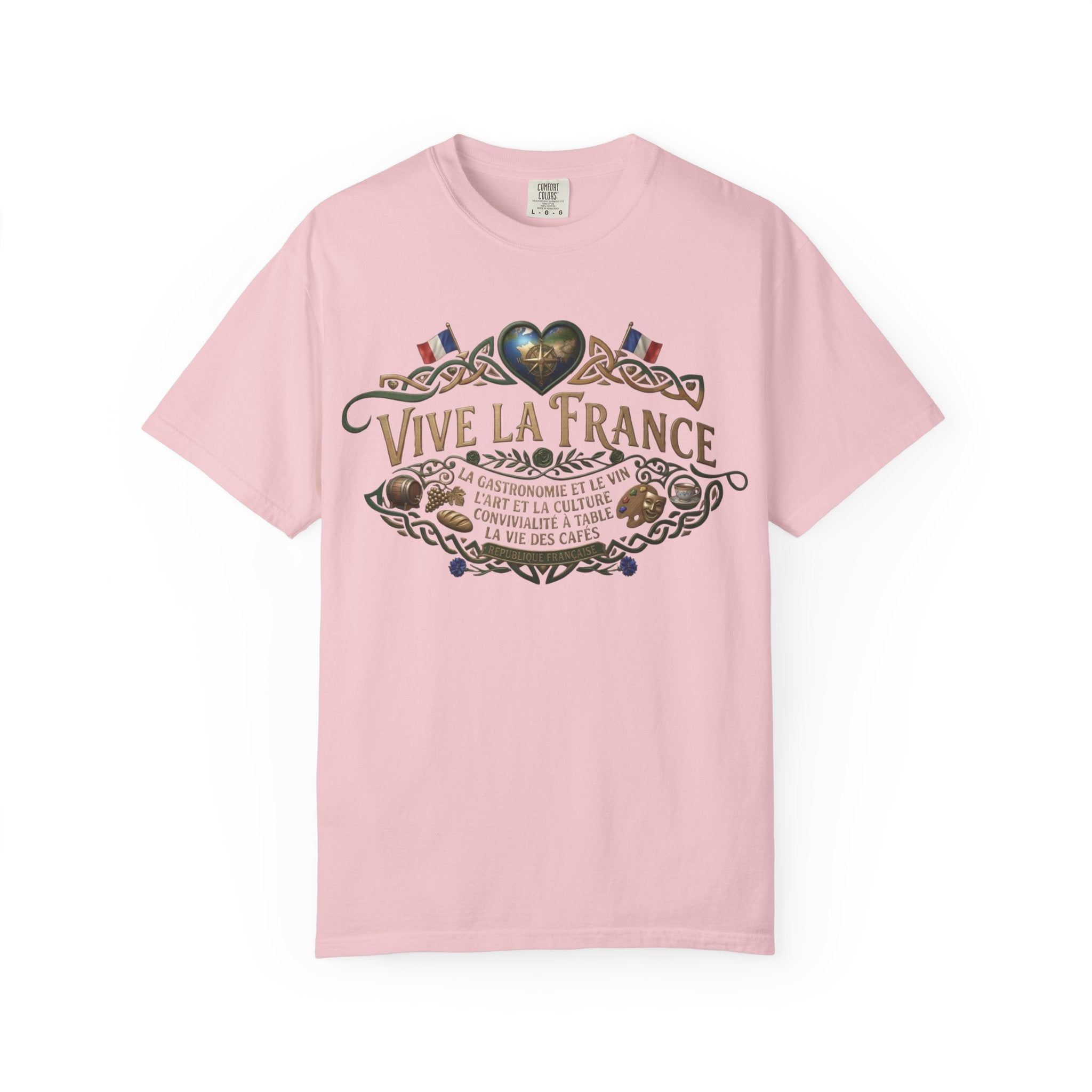 Vive La France T-Shirt — Vintage French Travel Graphic Tee