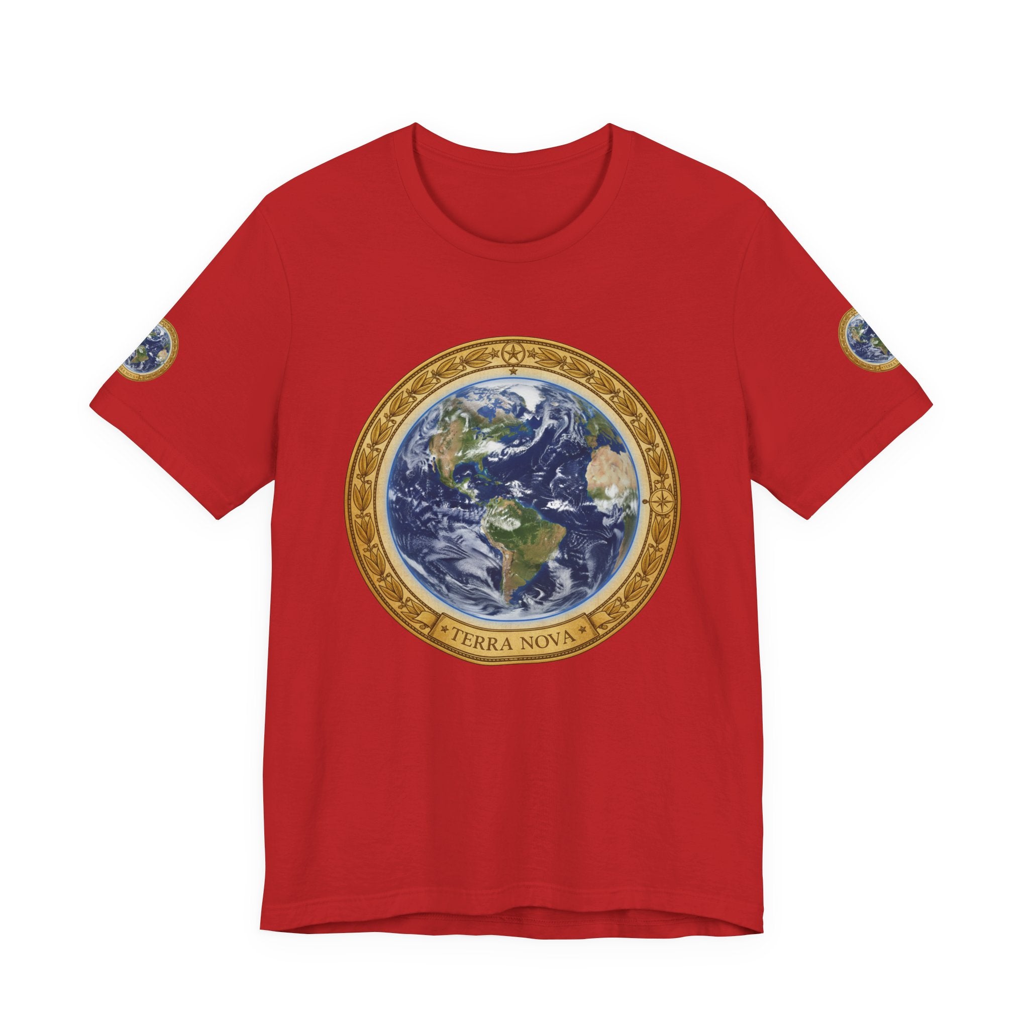 Earth Medallion T‑Shirt – Terra Nova Globe Graphic Tee