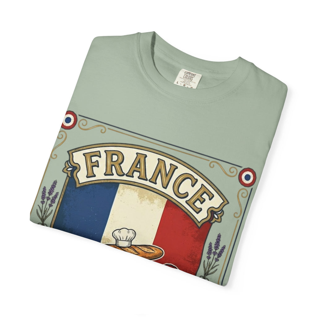 France Vintage Travel T-Shirt — Chic Culture Cuisine Design