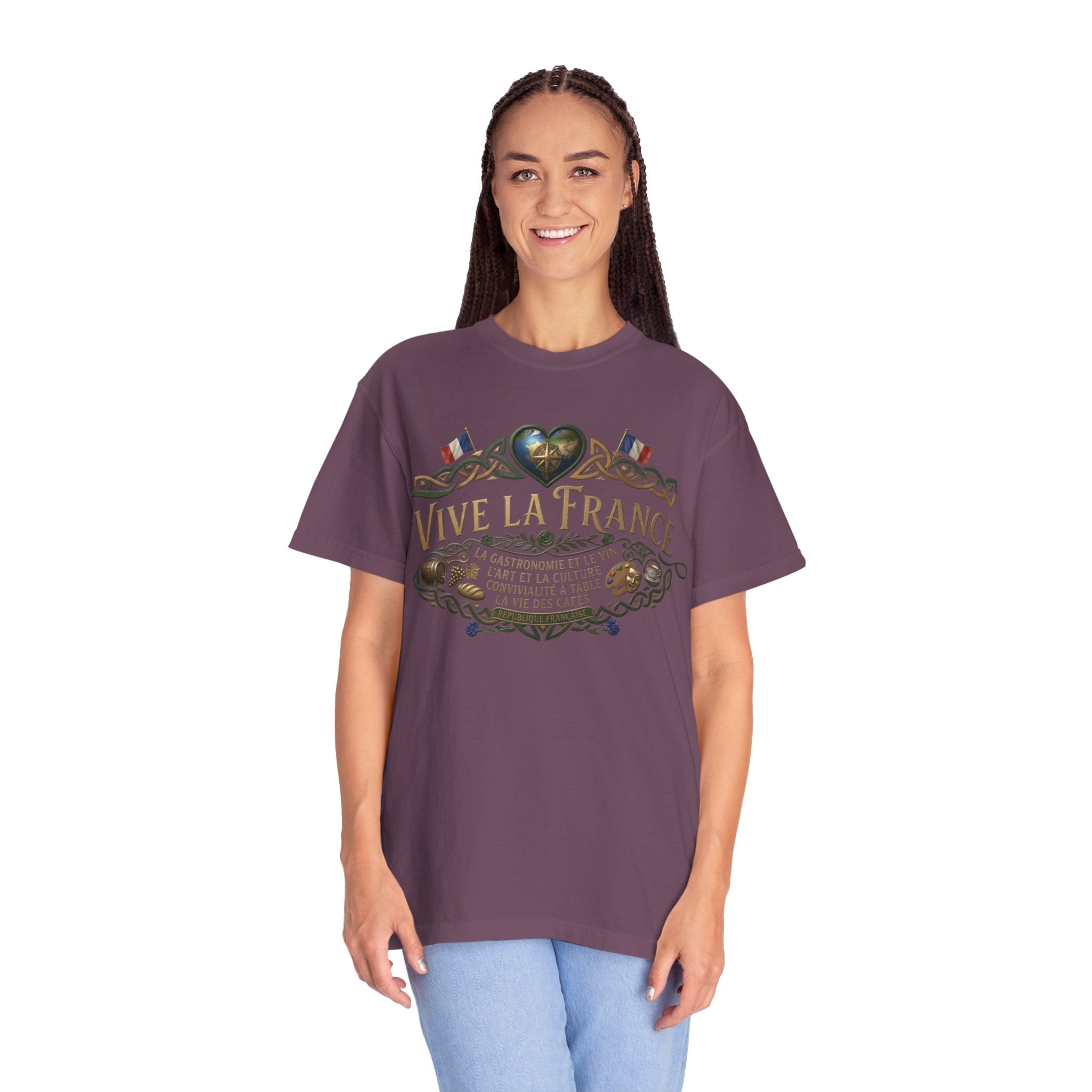 Vive La France T-Shirt — Vintage French Travel Graphic Tee