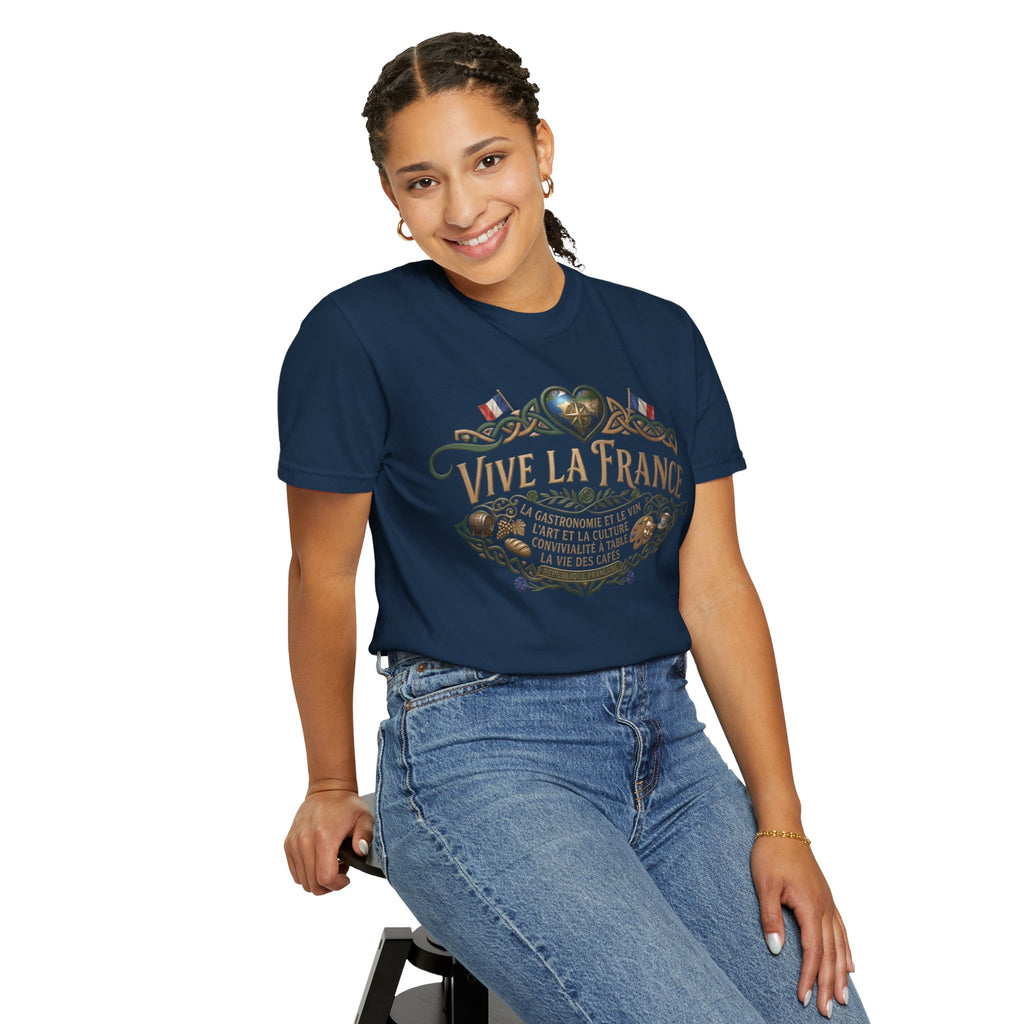 Vive La France T-Shirt — Vintage French Travel Graphic Tee