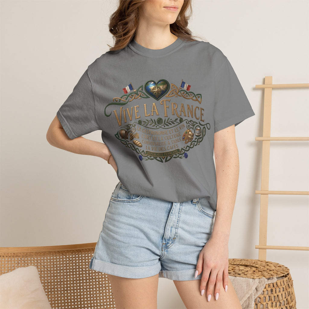 Vive La France T-Shirt — Vintage French Travel Graphic Tee
