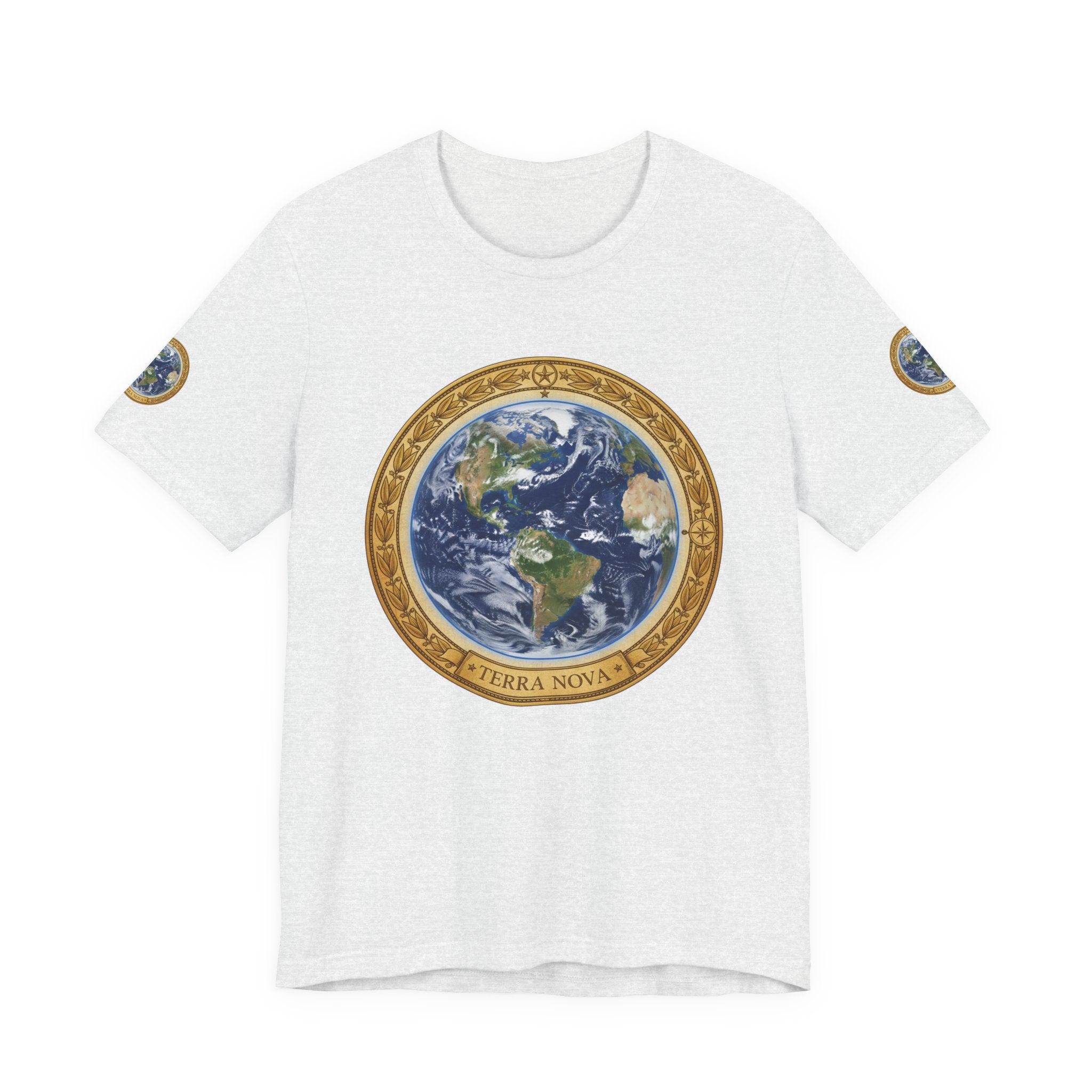 Earth Medallion T‑Shirt – Terra Nova Globe Graphic Tee
