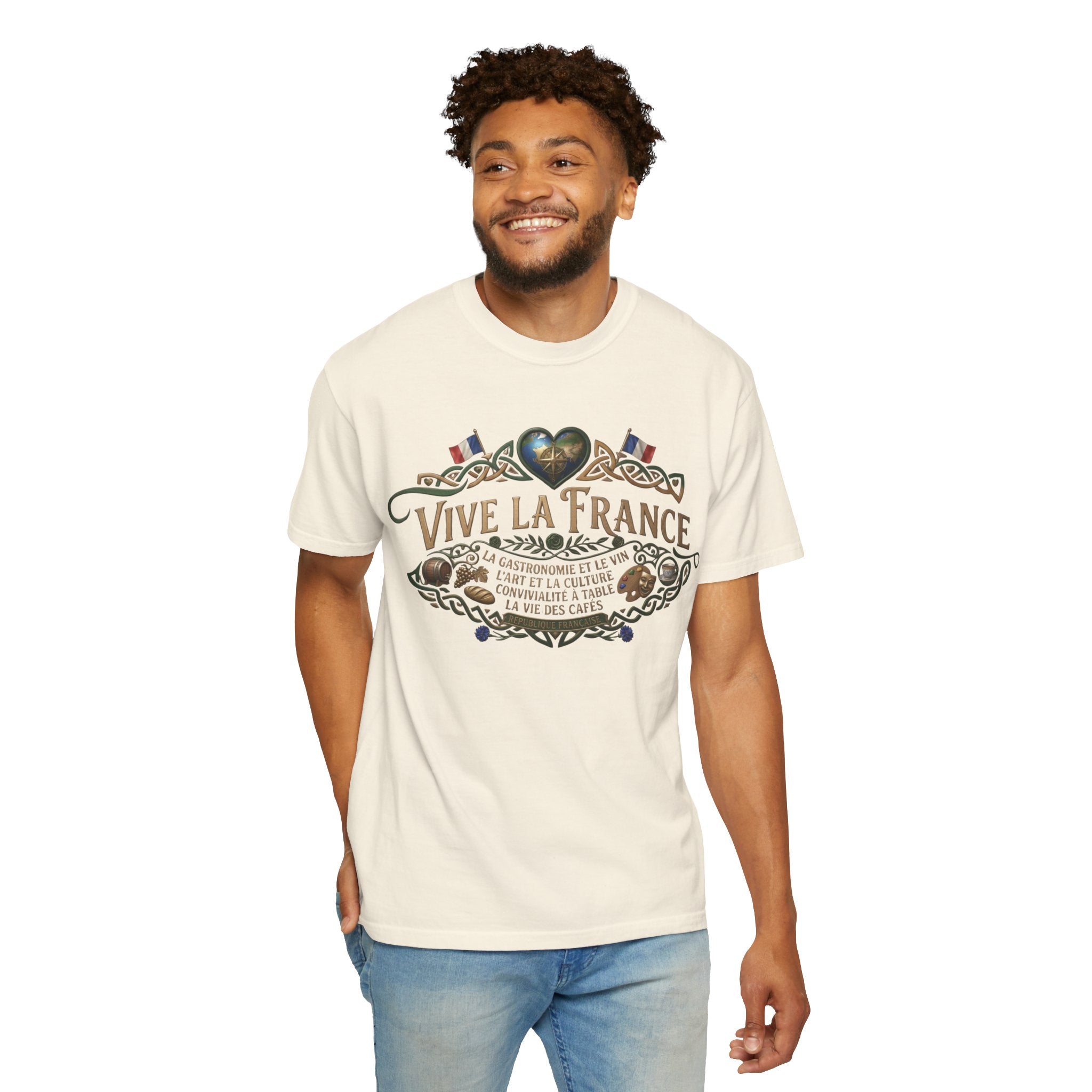 Vive La France T-Shirt — Vintage French Travel Graphic Tee