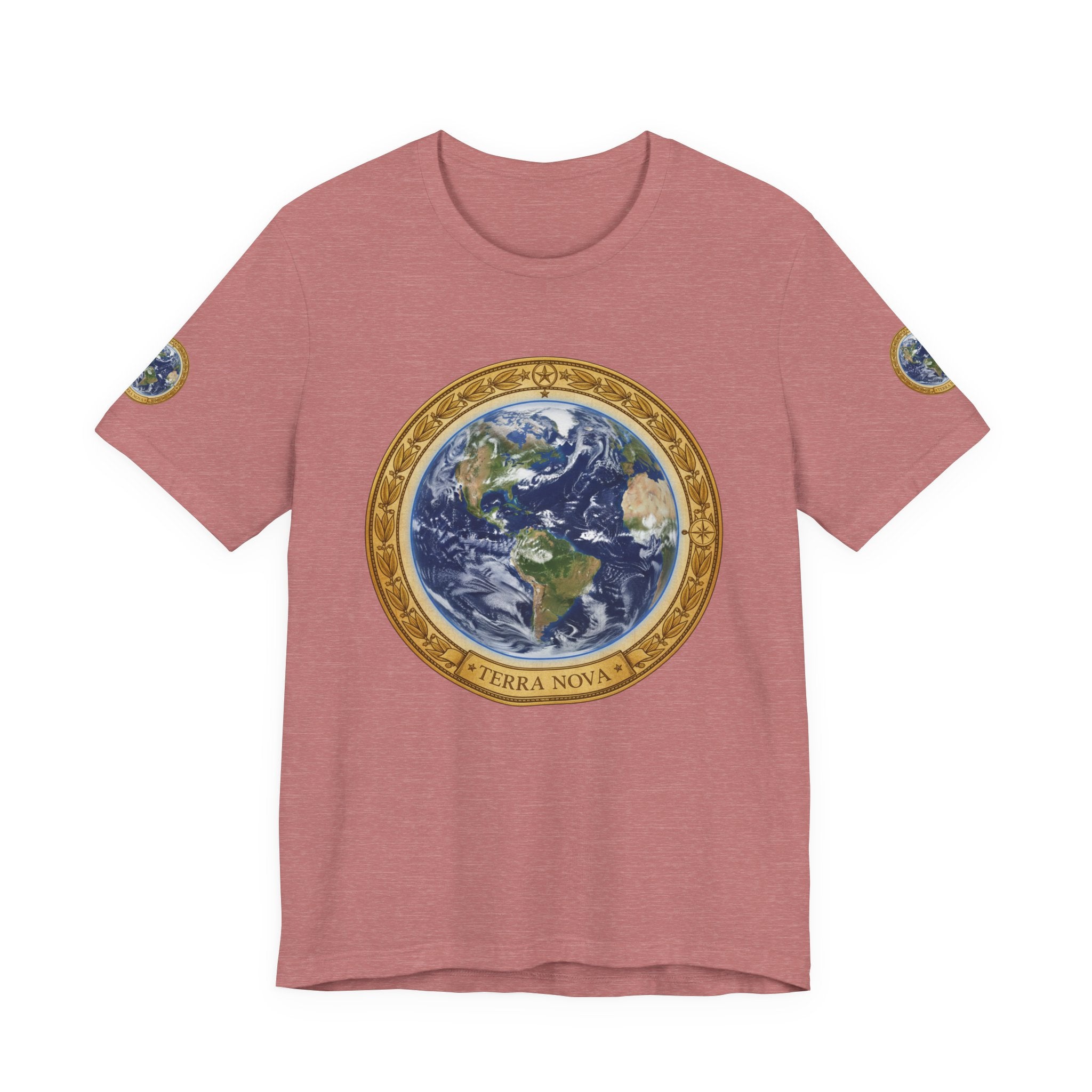 Earth Medallion T‑Shirt – Terra Nova Globe Graphic Tee