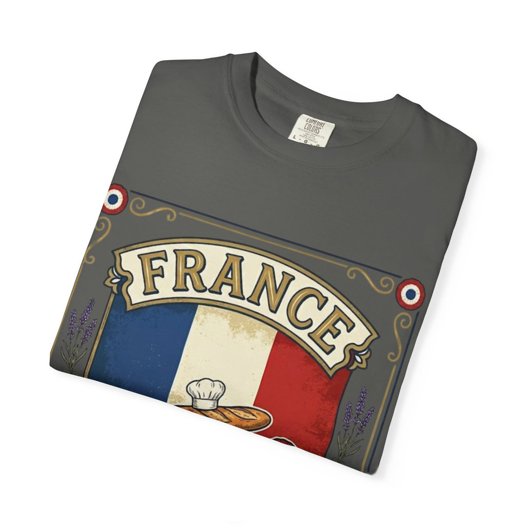 France Vintage Travel T-Shirt — Chic Culture Cuisine Design