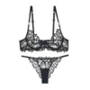 High -Quality Classic Embroidery Continuous Wear Resistance Bra Panties Thong Ladies Underwear Women Sexy Lingerie Sets