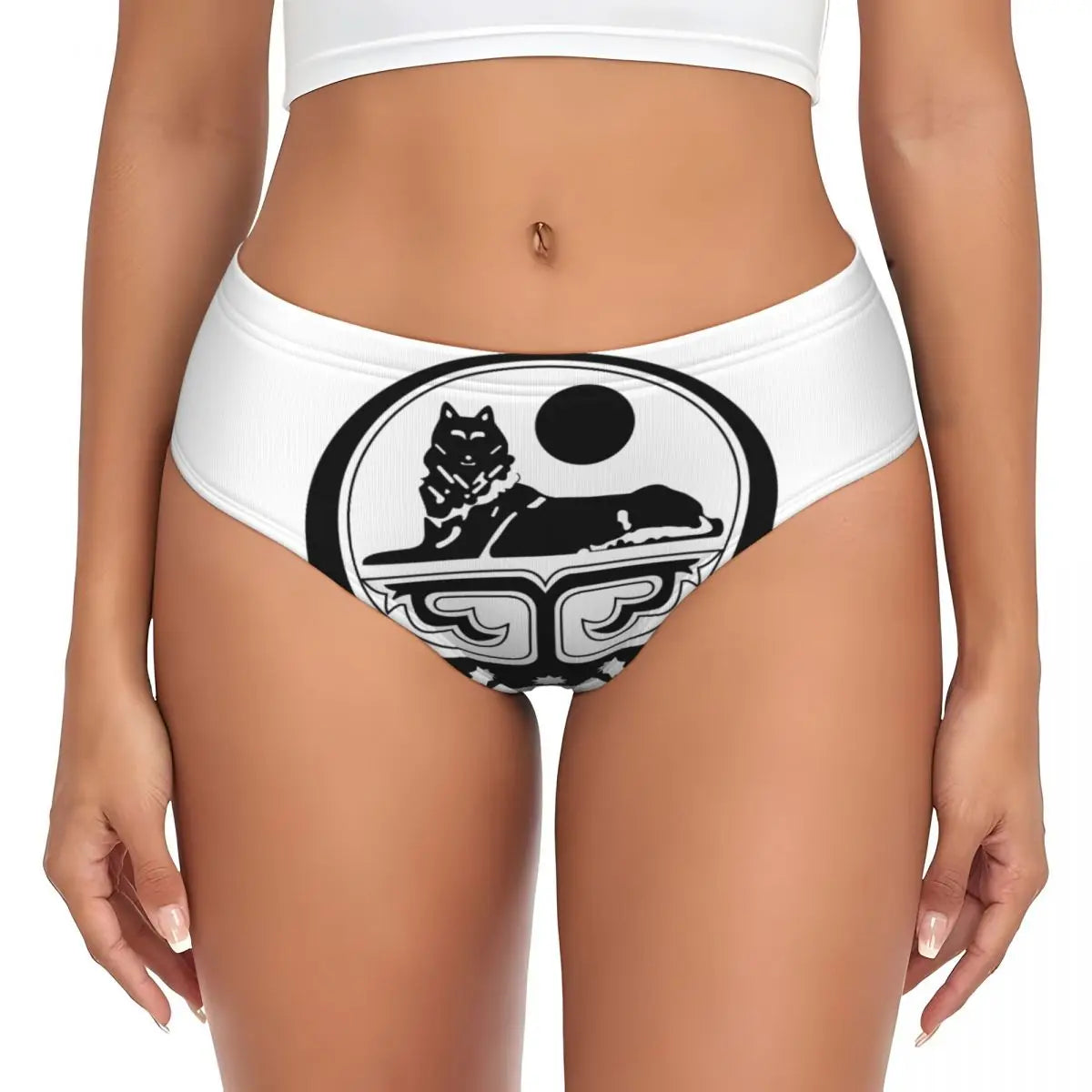 Custom Rif Republic Flag Brief Panties Women's Comfort Underwear Valentine's Day Gift Underpants