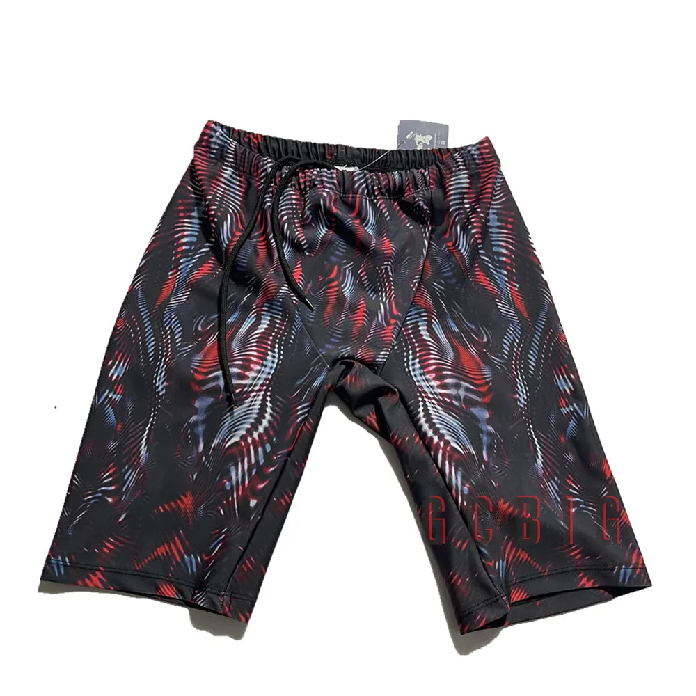 Brazil Men Beach Swimming Summer Jammers Swim Endurance Athletic Training Swimsuit Trunks For Swimwear Jammer Tight Surf Shorts