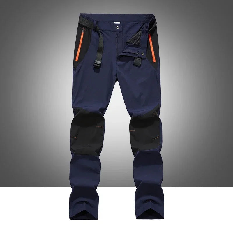 بنطلون رجالي جديد مقاوم للماء، بنطلون صيفي طويل سريع الجفاف، مناسب للأنشطة الرياضية الخارجية والتخييم وصيد الأسماك والجبال