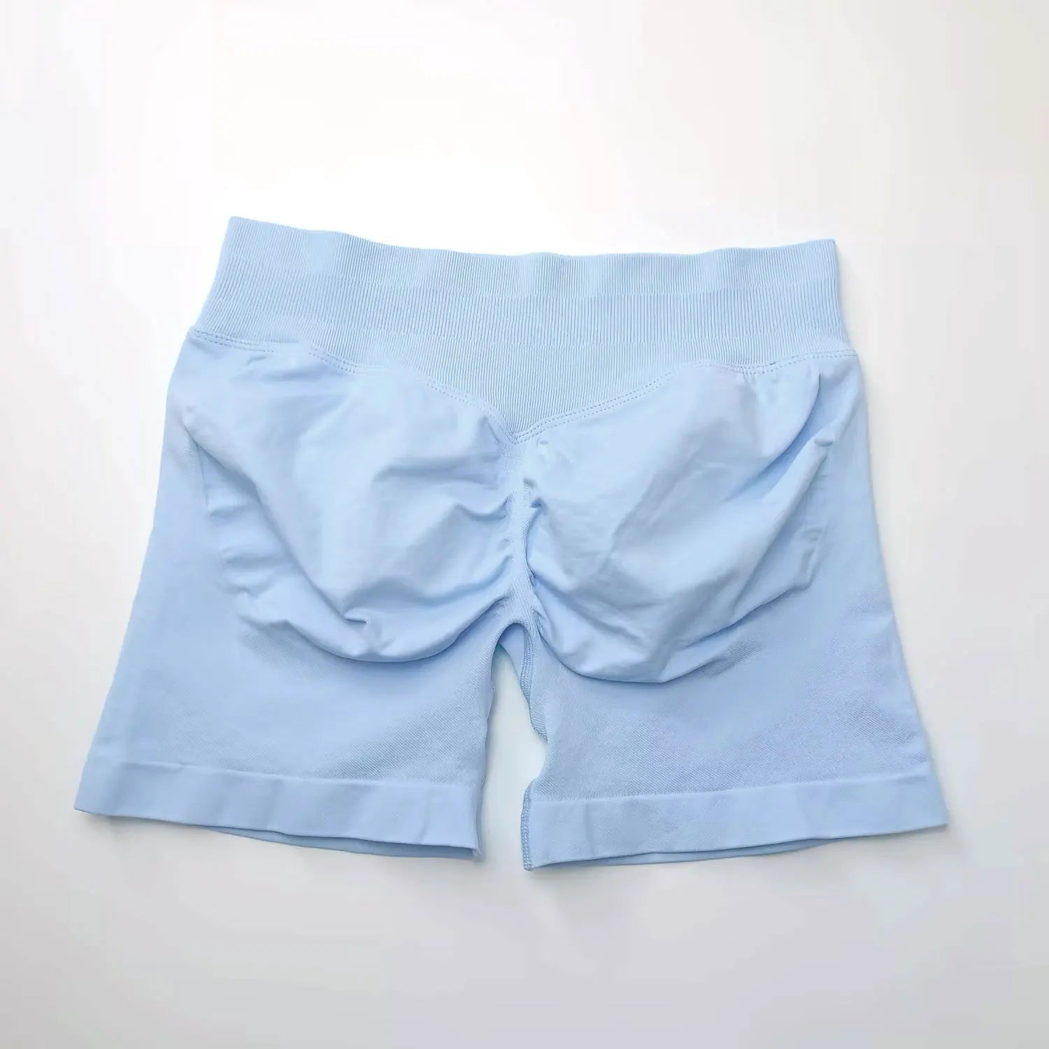 Short de sport sans coutures NCLAGEN 4,5 pouces pour femme, effet push-up, idéal pour le fitness, le yoga et la course à pied. 