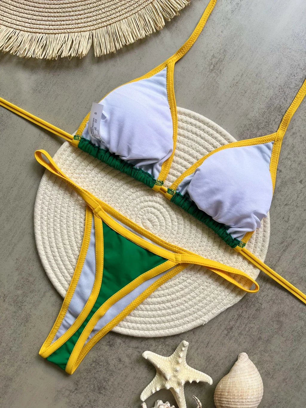 2026 Short Women's Summer Set Underwear Beach Sexy Clothing Y2K Women's Set Brazilian Embroidery