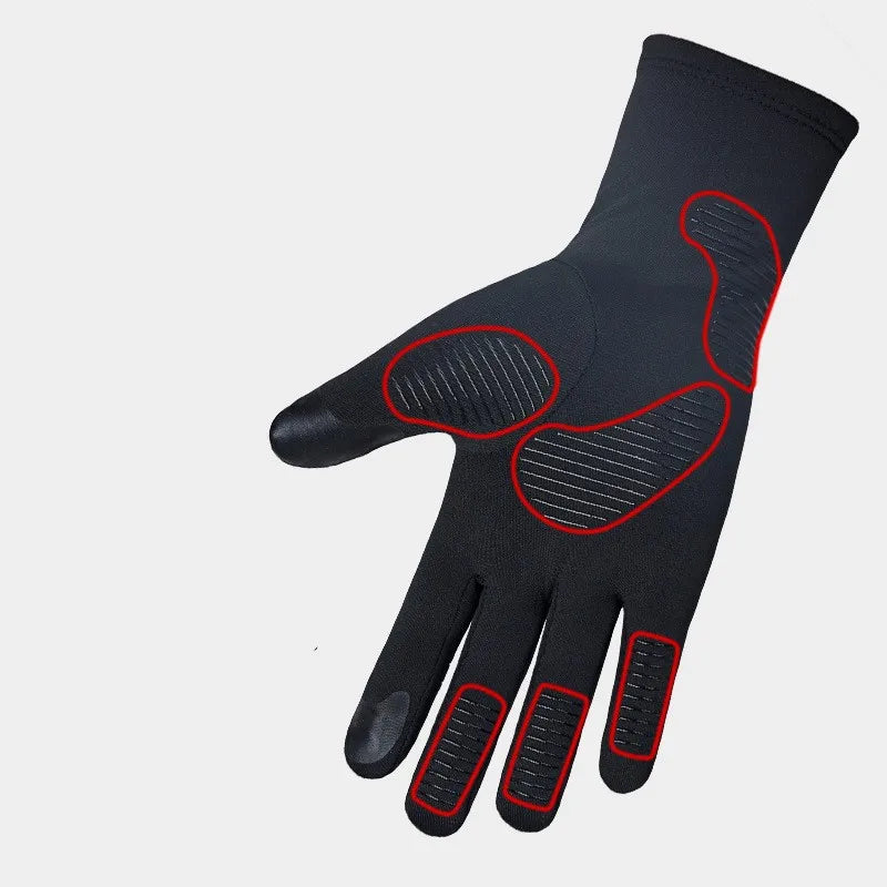 WRELS Ski Gloves Black Liner Inner Thin Touchscreen Usefulness Party Gloves Ultralight Sports Full Fingers Snowboard Accessories