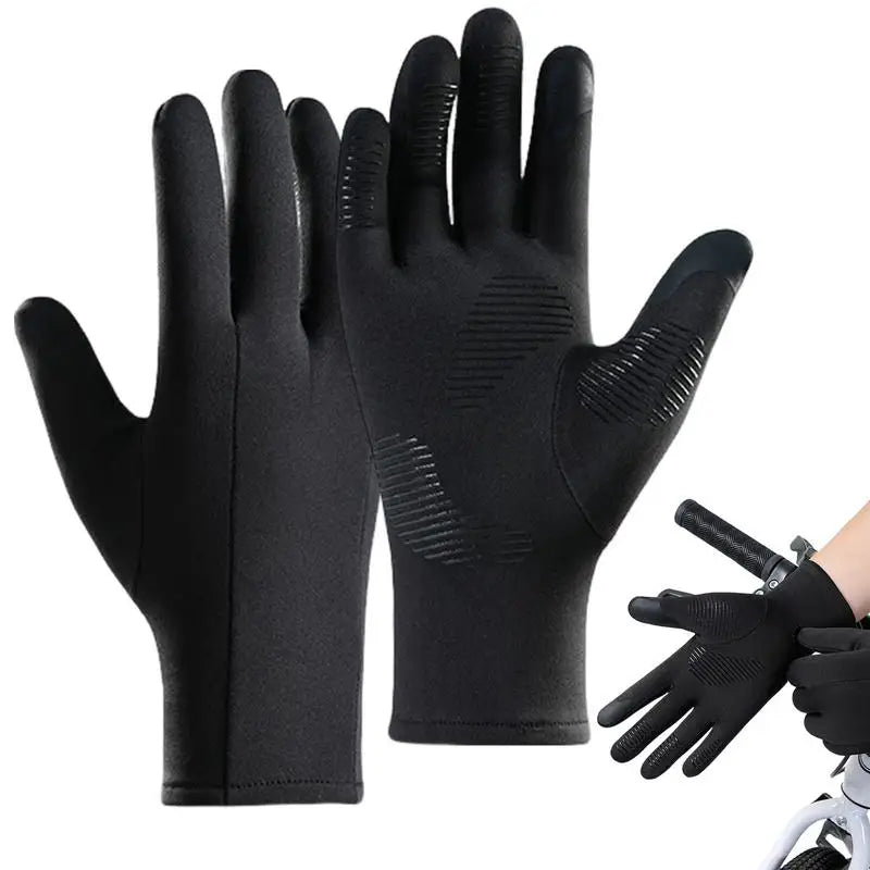 WRELS Ski Gloves Black Liner Inner Thin Touchscreen Usefulness Party Gloves Ultralight Sports Full Fingers Snowboard Accessories