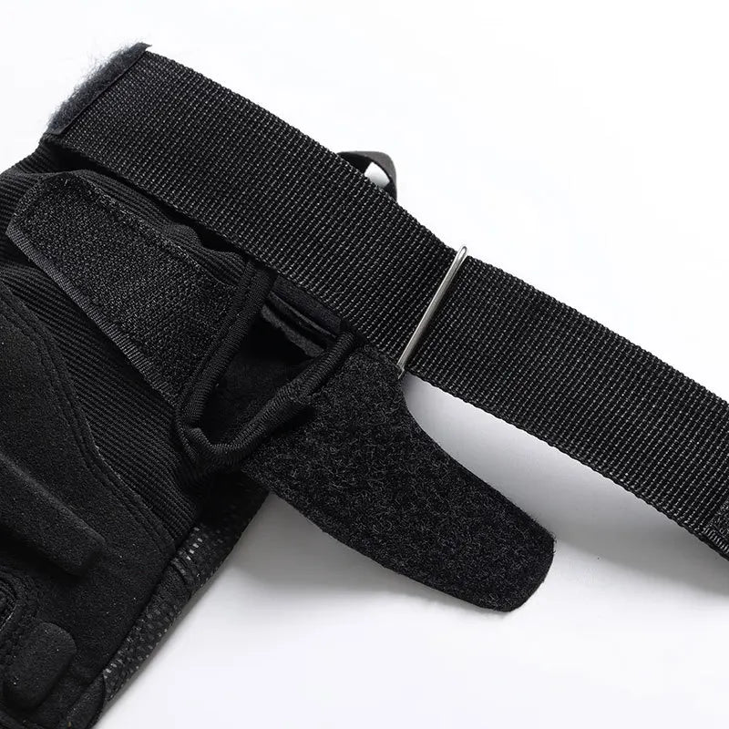 The Black Eagle Long Finger Tactical Gloves are specially designed for men's outdoor training, combat protection, wear resistanc
