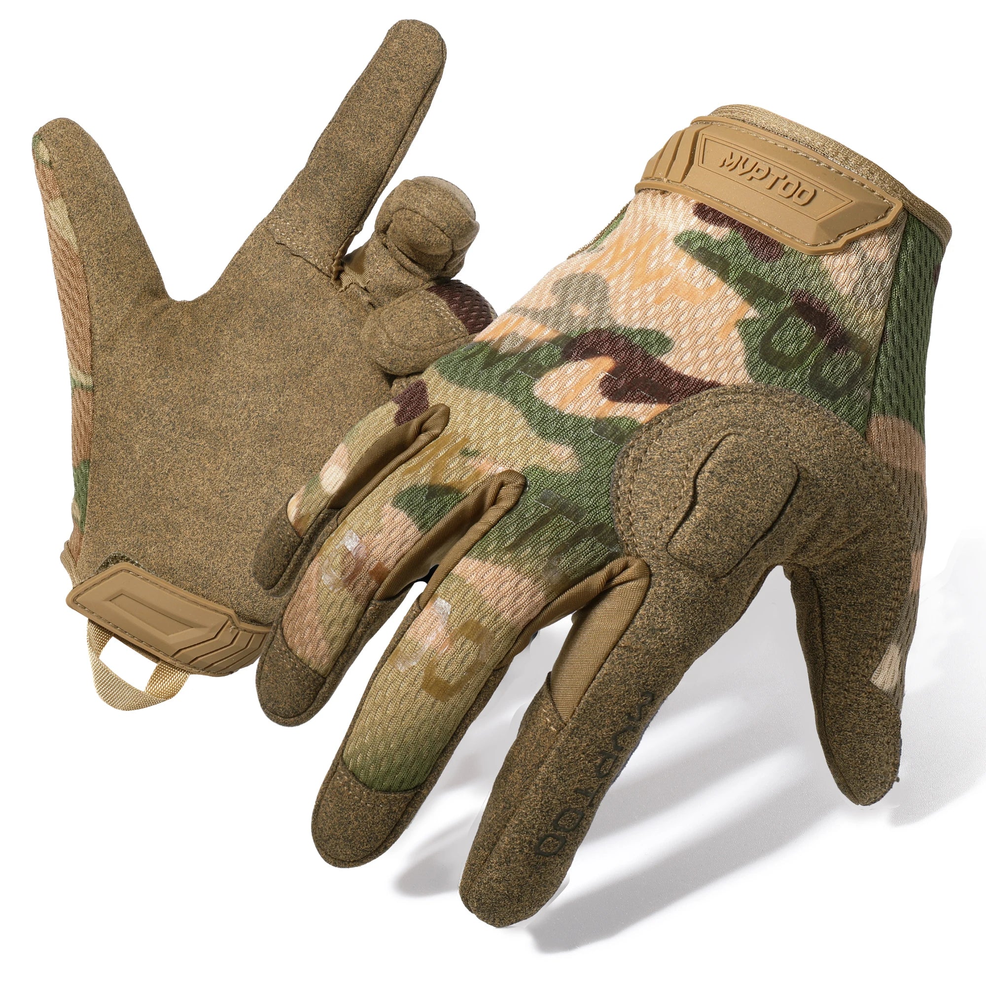 Outdoor Tactical Gloves Touch Screen Hunting Sport Cycling Camping Hiking Paintball Work Driving Lightweight Full Finger Men