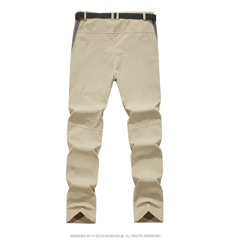 بنطلون رجالي جديد مقاوم للماء، بنطلون صيفي طويل سريع الجفاف، مناسب للأنشطة الرياضية الخارجية والتخييم وصيد الأسماك والجبال